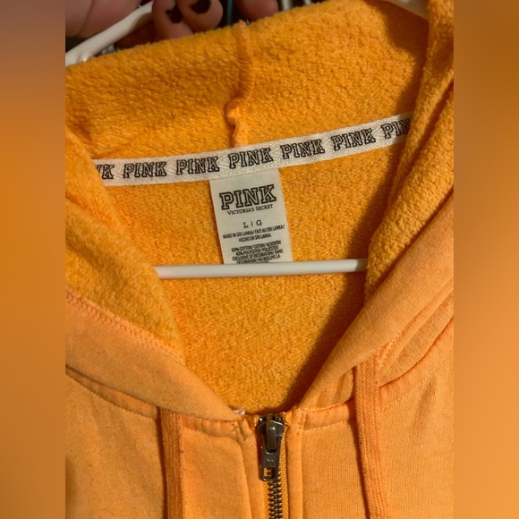 VS PINK ZIP HOODIE - Picture 2 of 3